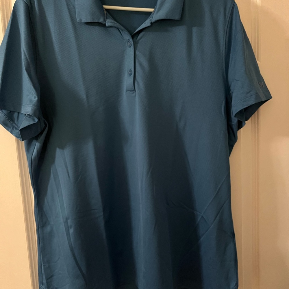 Women’s Blue Polo Shirt